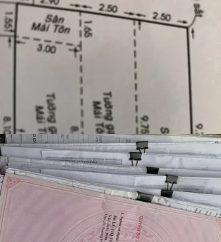 Bản vẽ thửa đất và giấy chứng nhận – tách thửa quyền sử dụng đất