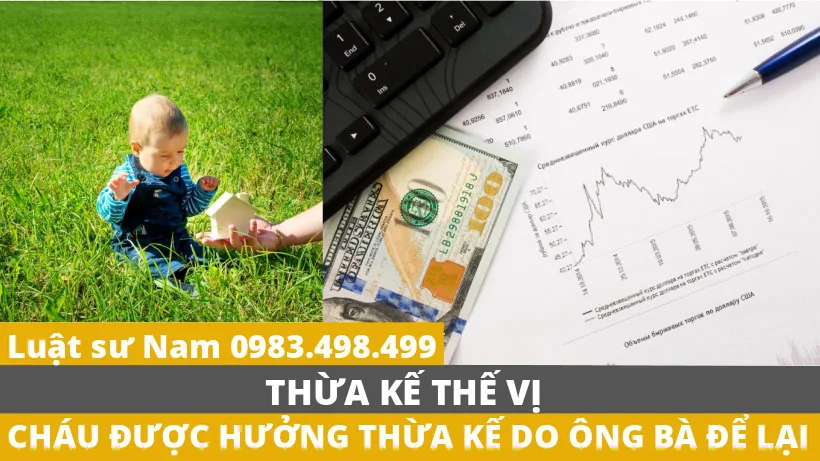 Thừa kế thế vị: cháu được hưởng thừa kế do ông bà để lại